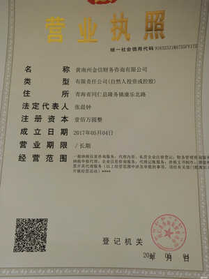 黃南州金信財(cái)務(wù)咨詢 專(zhuān)業(yè)投資咨詢助力區(qū)域經(jīng)濟(jì)發(fā)展